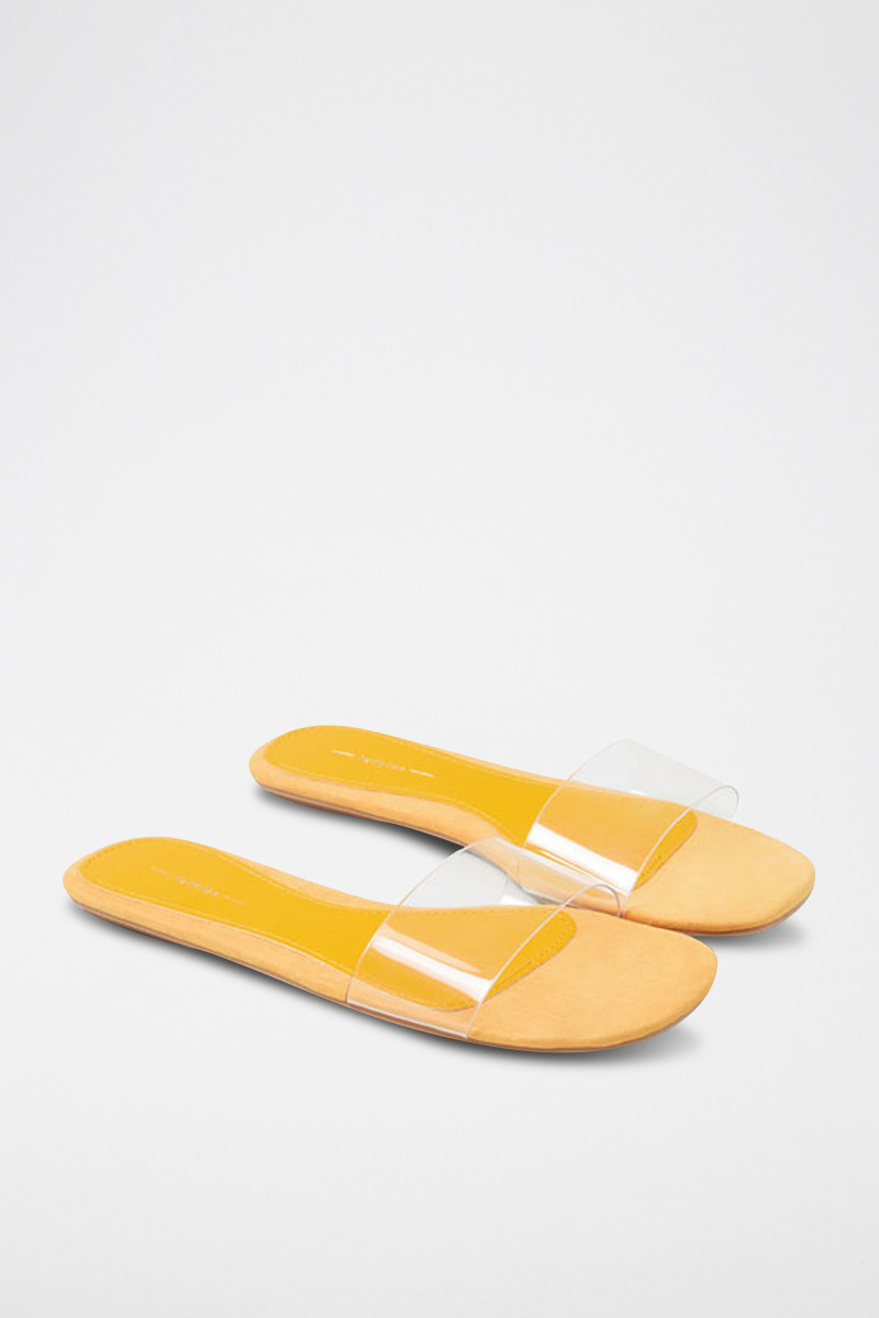 Mules - Jaune - 02 - 32861883