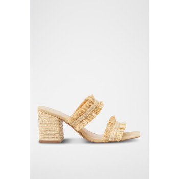 Mules à talons - Beige - 02 - 32861888