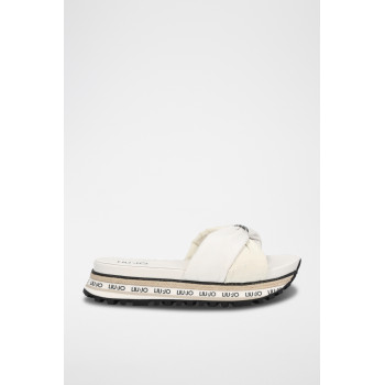 Mules plateformes Wonder - Blanc - 02 - 32877936