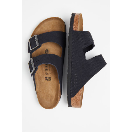 Mules en nubuck Arizona - Noir - Normal - 02 - 32952659