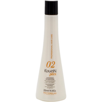 Shampoing réparateur - 02 Keratin Plex - Cheveux abîmés - 250 ml - 03 - 32832159