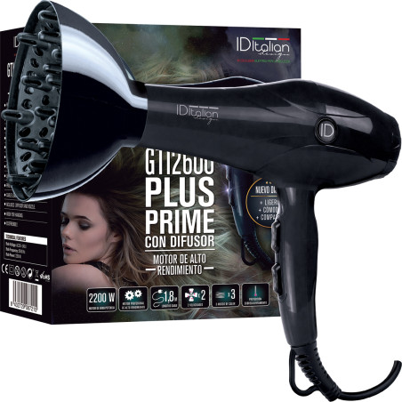 Sèche-cheveux diffuseur - GTI 2600 Plus Prime - Noir - 2200 W - 03 - 33076739