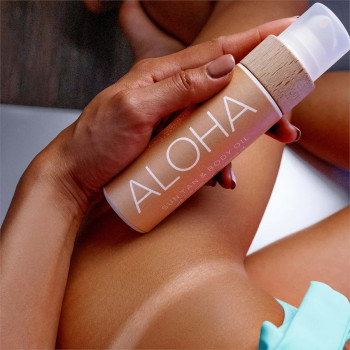 Huile de bronzage naturelle - Aloha - Visage & corps - 200 ml - 03 - 32983151