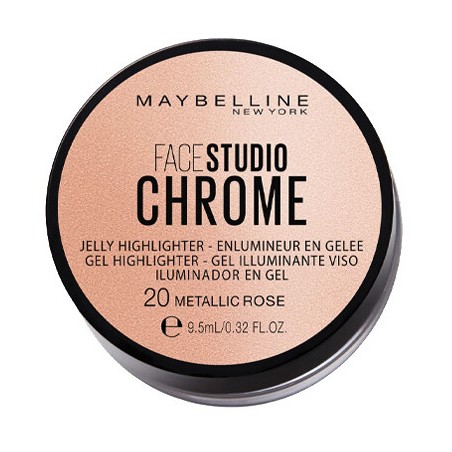 Enlumineur en gel - Face Studio Chrome - 20 Metallic Rose - 03 - 26762772