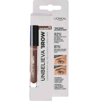 Gel à sourcils longue tenue - Unbelieva Brow - 108 Dark Brunette - 03 - 26932896