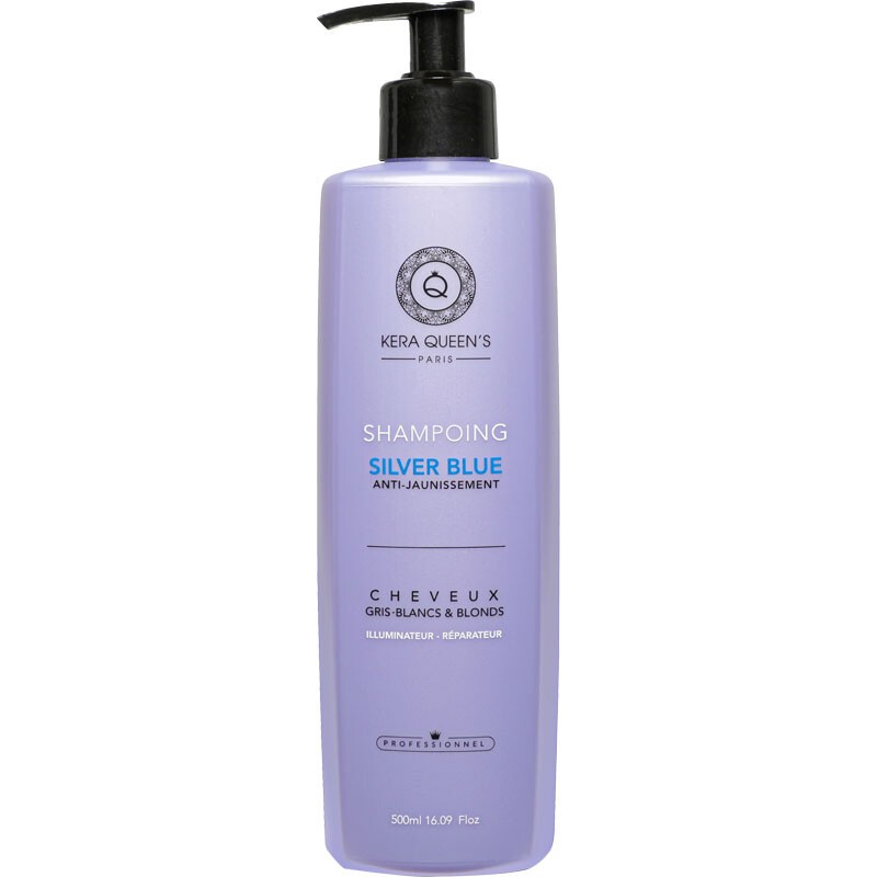 Shampoing anti-jaunissement - Silver blue - Cheveux gris, blancs & blonds - 500 ml - 03 - 26768530