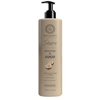 Shampoing ultra-nourrissant - Kératine & coco - Cheveux secs, ternes & frisés - 500 ml - 03 - 26771281