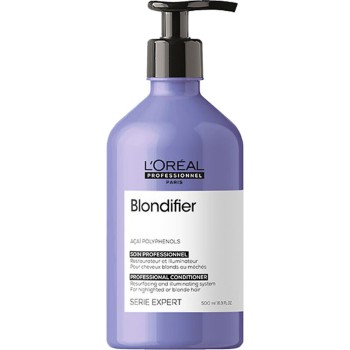 Après-shampoing restaurateur & illuminateur - Blondifier - Cheveux blonds ou méchés - 500 ml - 03 - 26768564